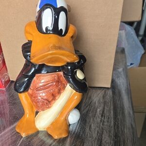 Colorful Duck Ceramic Figurine